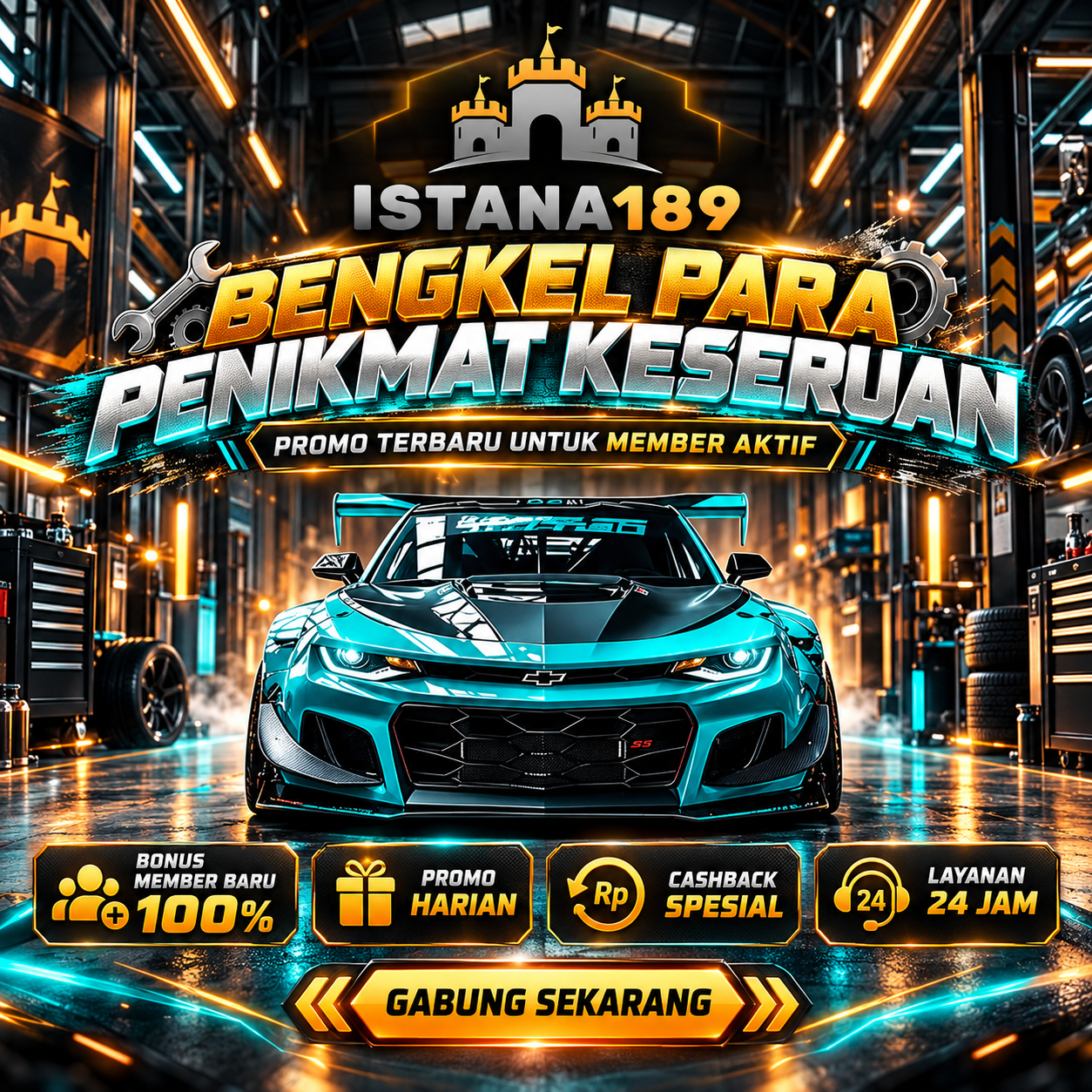 Banner Slot Online ISTANA189
